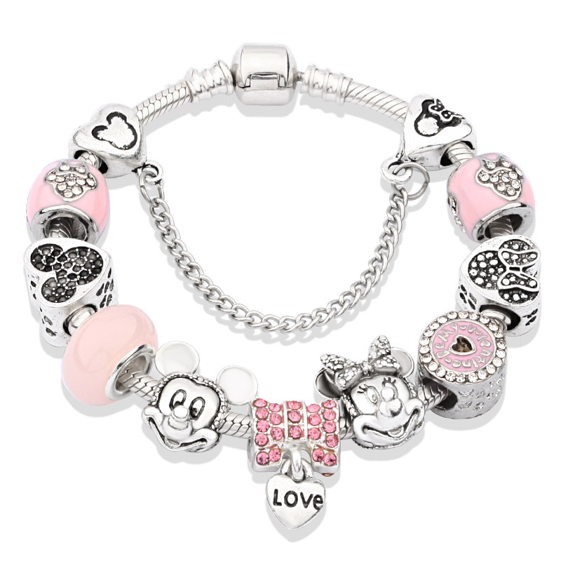 MINNIE BRACELET SET 12 CHARMS💟🎁