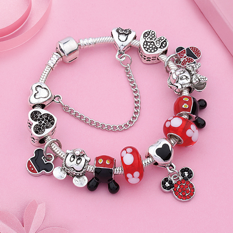 MINNIE BRACELET SET 12 CHARMS💟🎁