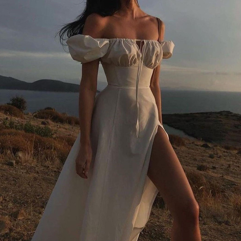 Womens Boho Midi Dress👗