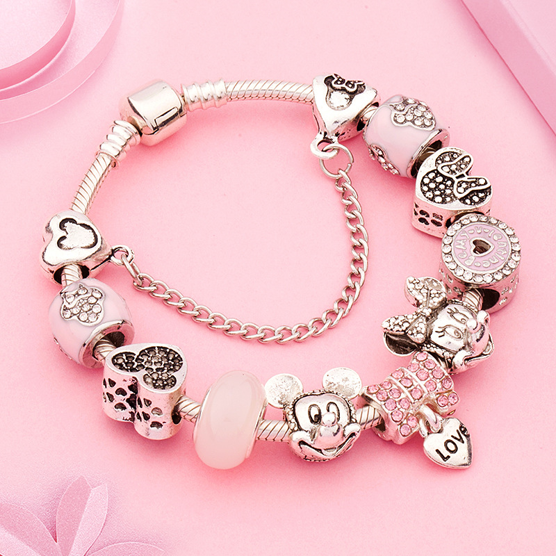 MINNIE BRACELET SET 12 CHARMS💟🎁