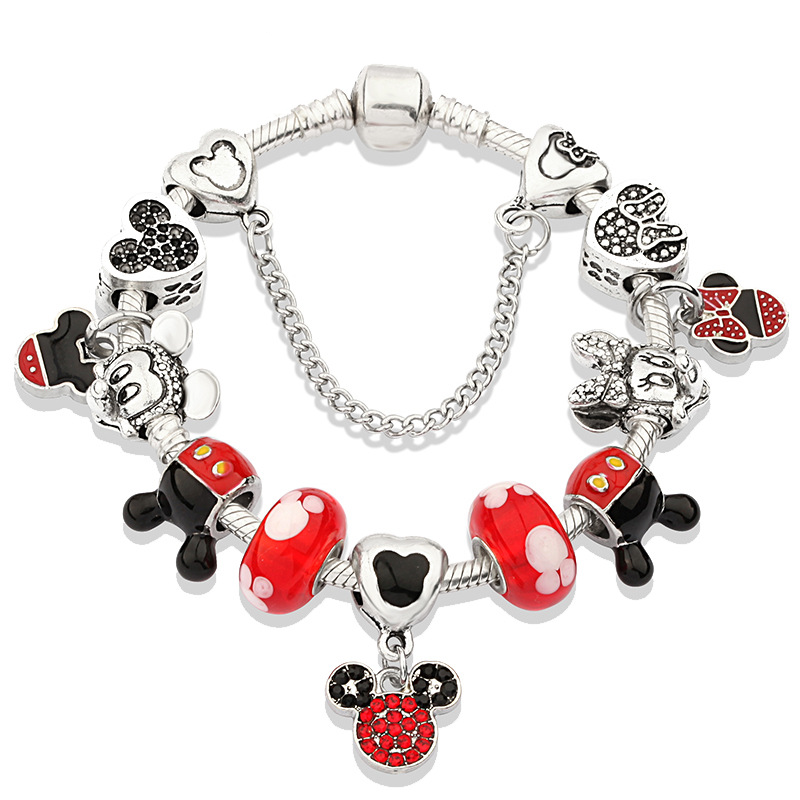 MINNIE BRACELET SET 12 CHARMS💟🎁
