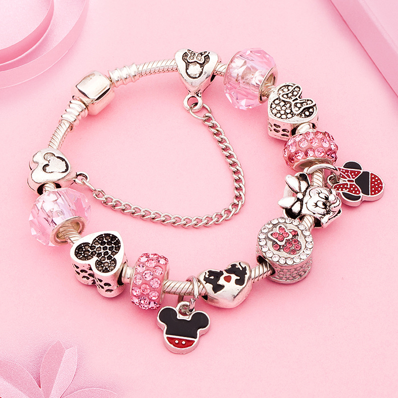 MINNIE BRACELET SET 12 CHARMS💟🎁