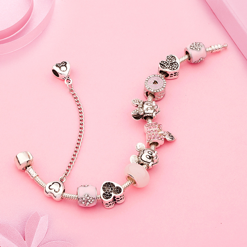 MINNIE BRACELET SET 12 CHARMS💟🎁