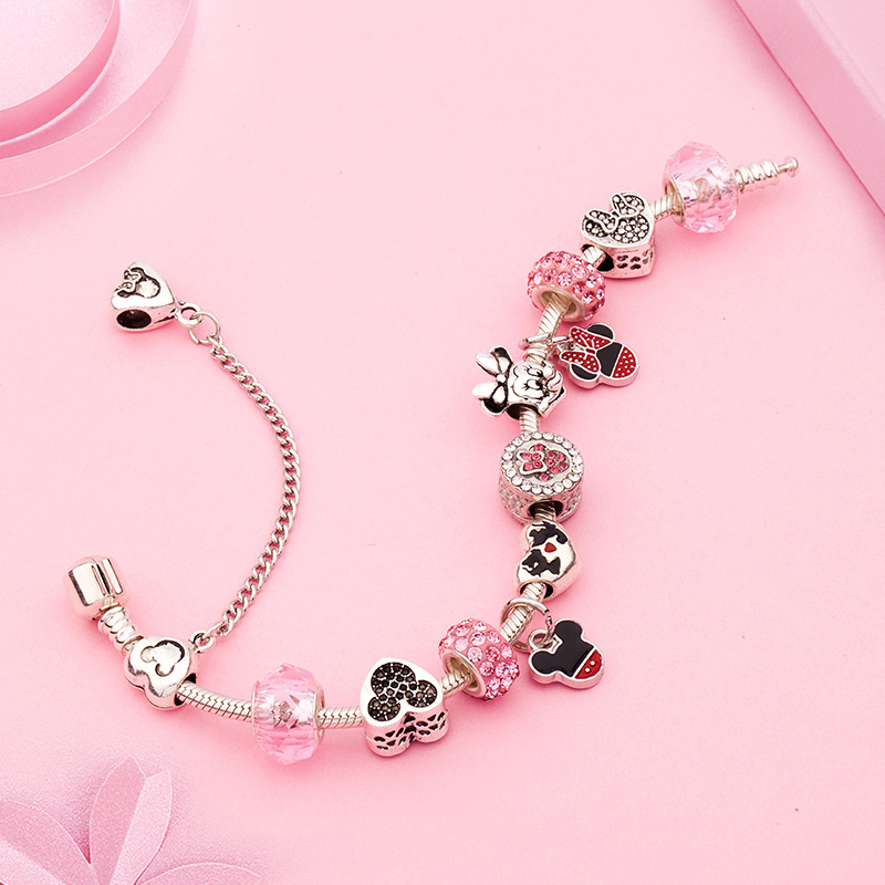 MINNIE BRACELET SET 12 CHARMS💟🎁