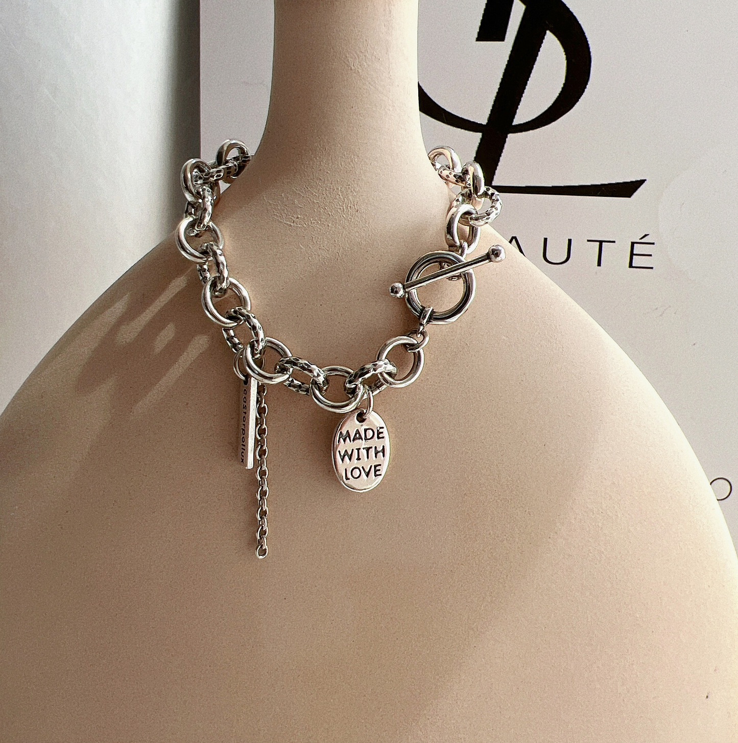S925 Sterling Silver Fashion Lucky Trendy Bracelet