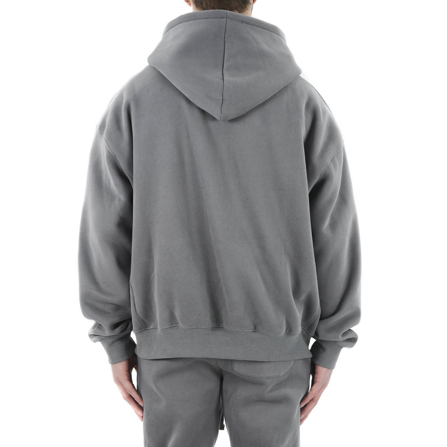 Athleisure Solid Color Hooded Sweatshirt