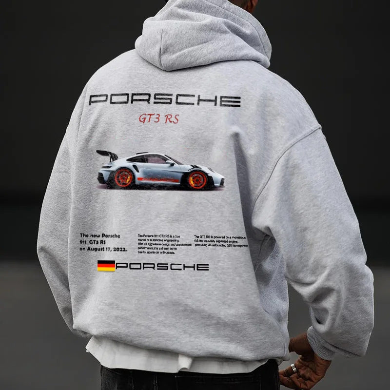 Racing casual hoodie