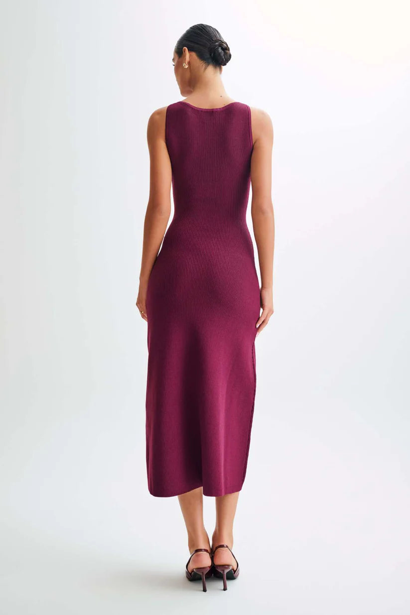 Knitted Summer Dress | Sleeveless Bodycon Dresses | Elegant Office Ladies Black Robes