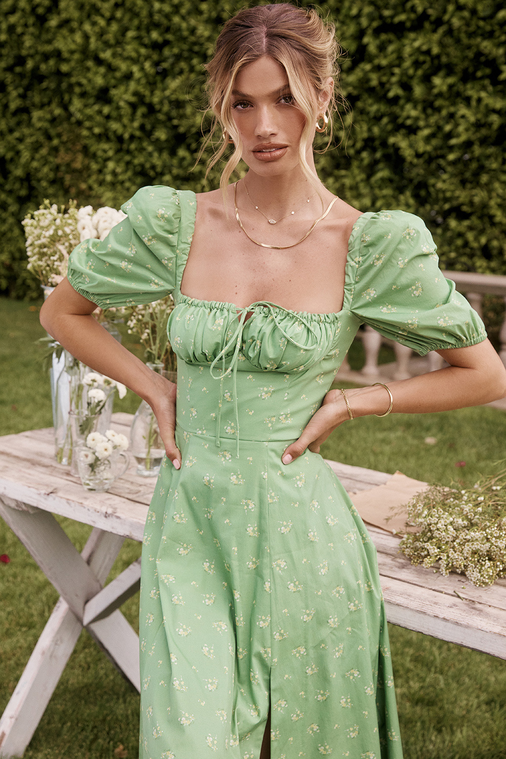 Womens Boho Midi Dress👗