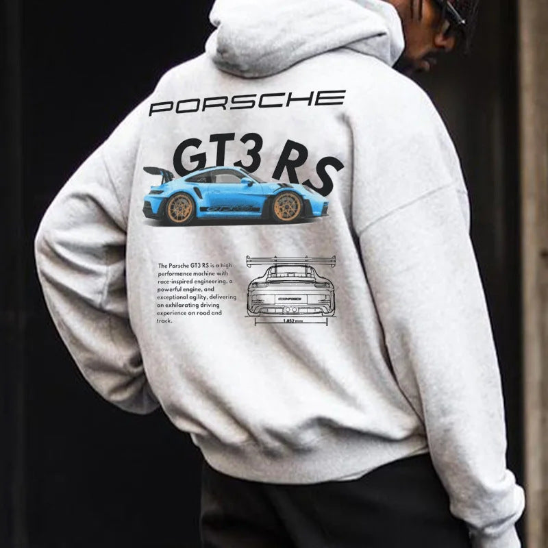 Racing casual hoodie