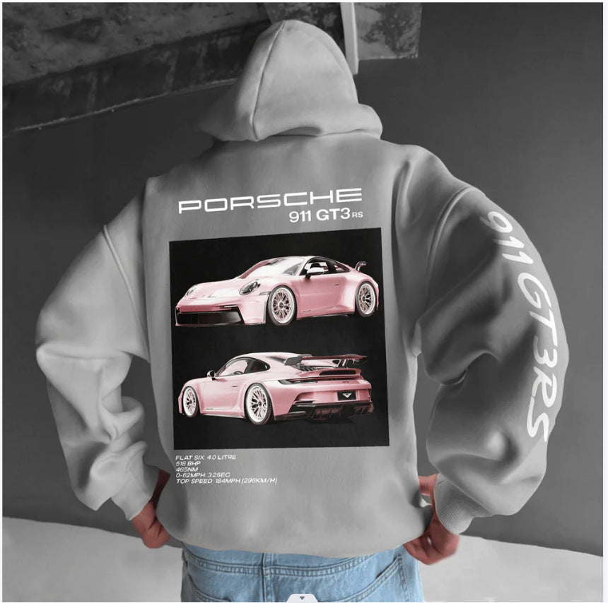Racing casual hoodie