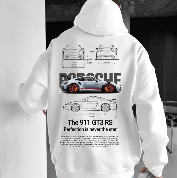 Racing casual hoodie
