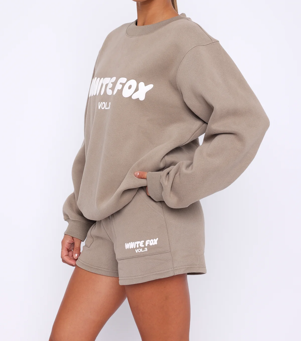 White fox-Unisex Sportswear Suit