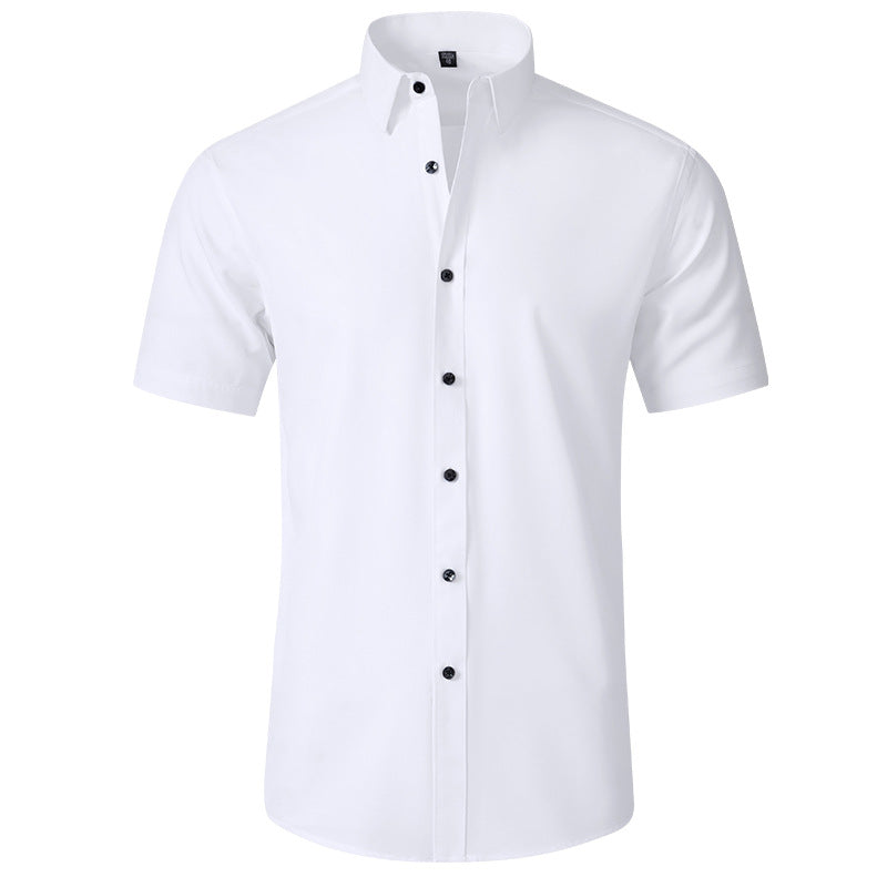MENS WRINKLE-PROOF LONG SLEEVE BUTTONED SHIRT - Designed for business/work casual