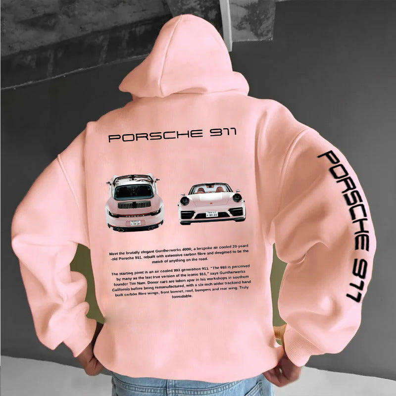 Racing casual hoodie