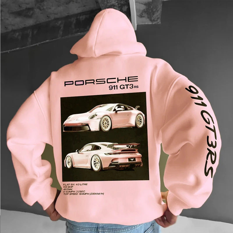 Racing casual hoodie