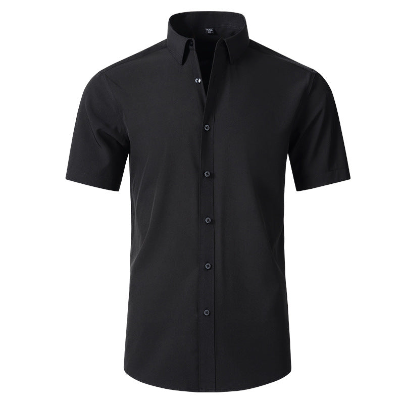 MENS WRINKLE-PROOF LONG SLEEVE BUTTONED SHIRT - Designed for business/work casual