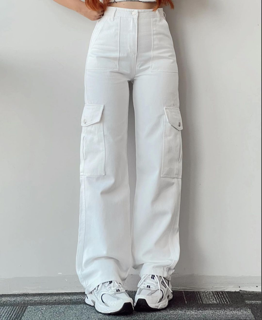 Parachute Pants High Waisted Wide Leg Casual Drawstring Sweatpants