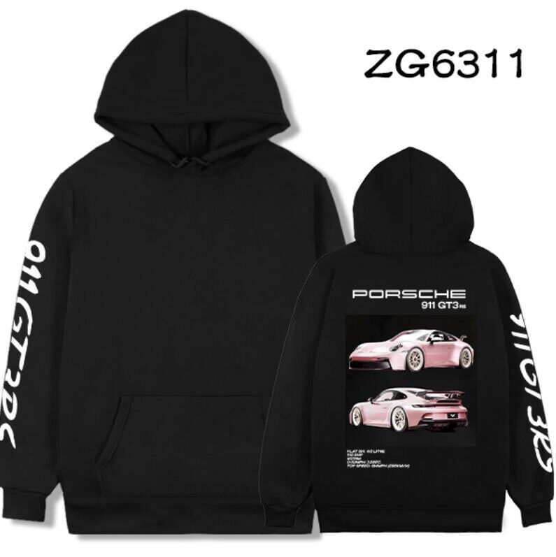 Racing casual hoodie