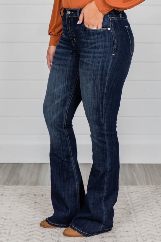Fashion Quality High Waist Stretch Flared Pants