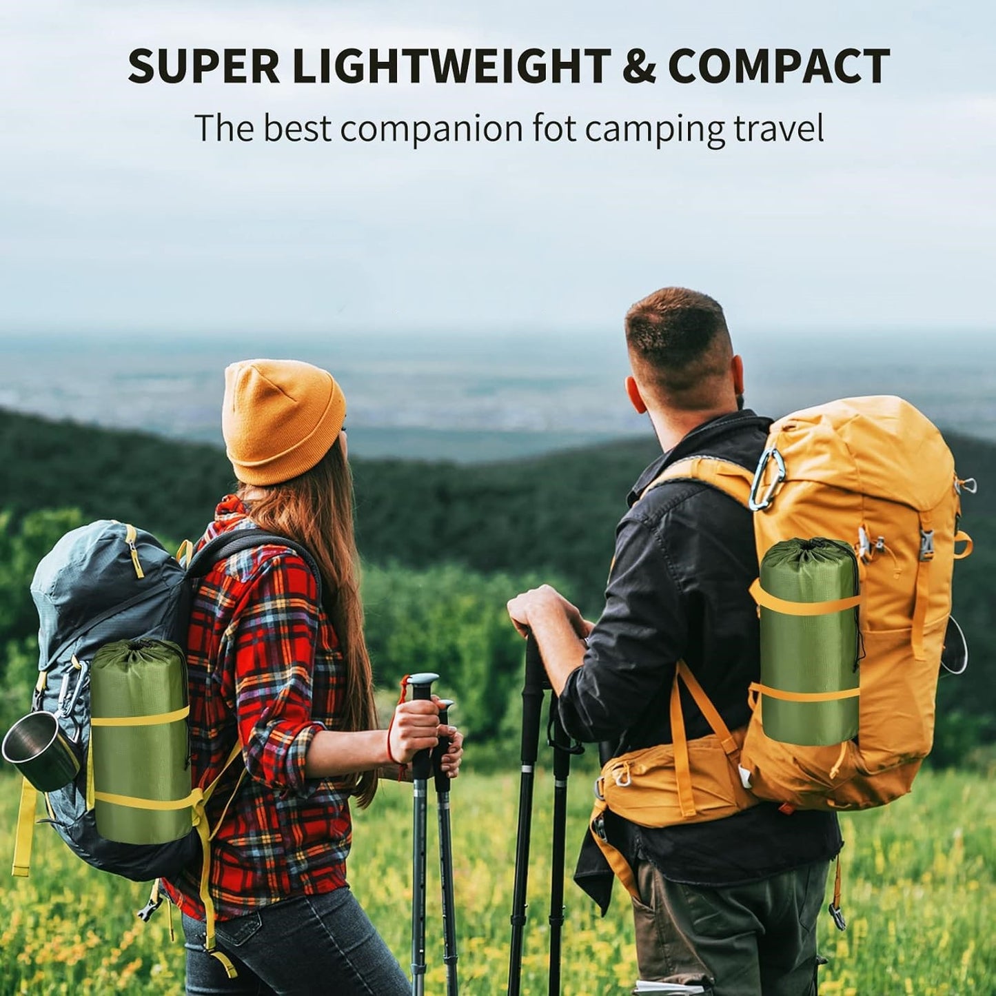 Outdoor Inflatable Mat Lightweight Carrying Camping Footsteps Moisture-proof Inflatable Sleeping Mat