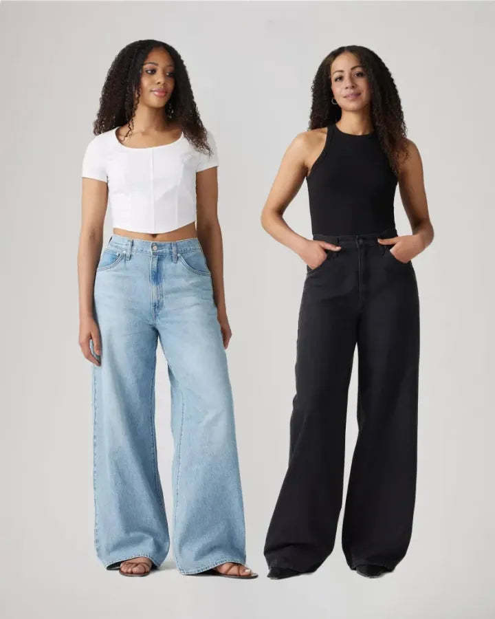 Levi Adjustable Womens Cinch Baggy Jeans(Free Shipping)
