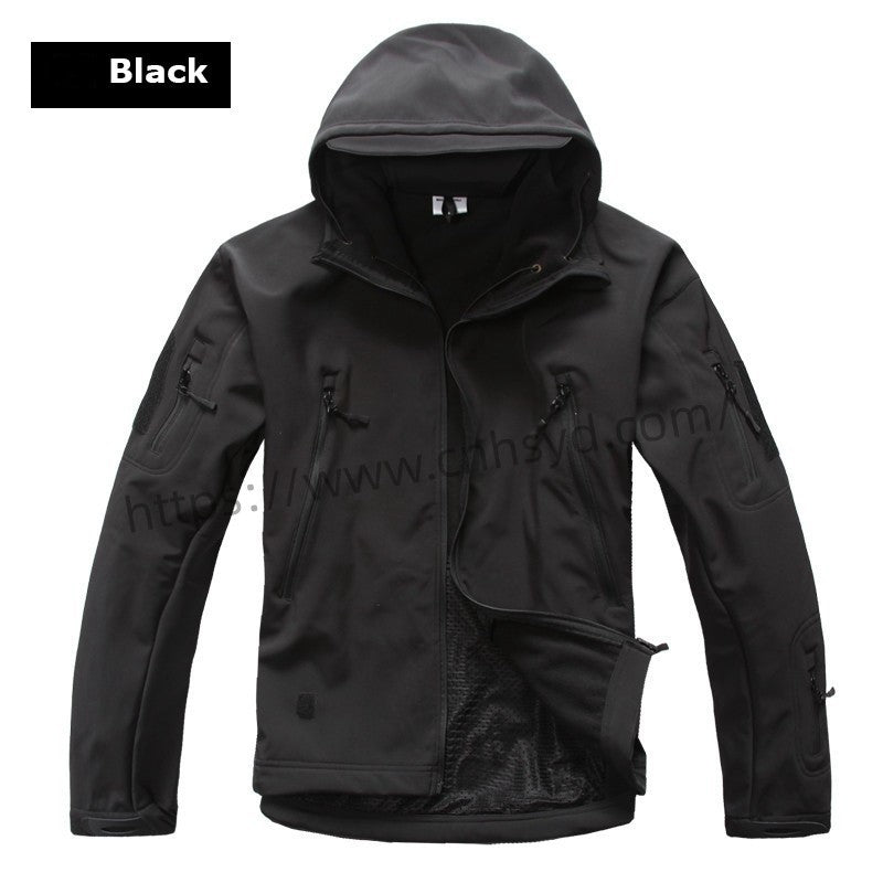 🔥Outdoor Sharkskin Softshell Warm Sports Fleece Wind and Rain Rush Jacket🎁