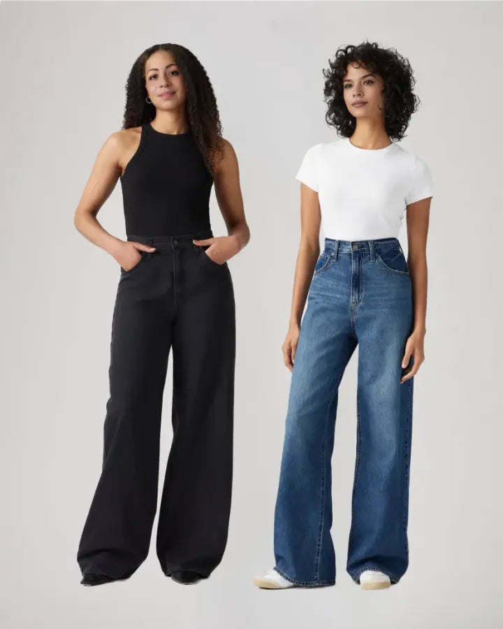 Levi Adjustable Womens Cinch Baggy Jeans(Free Shipping)