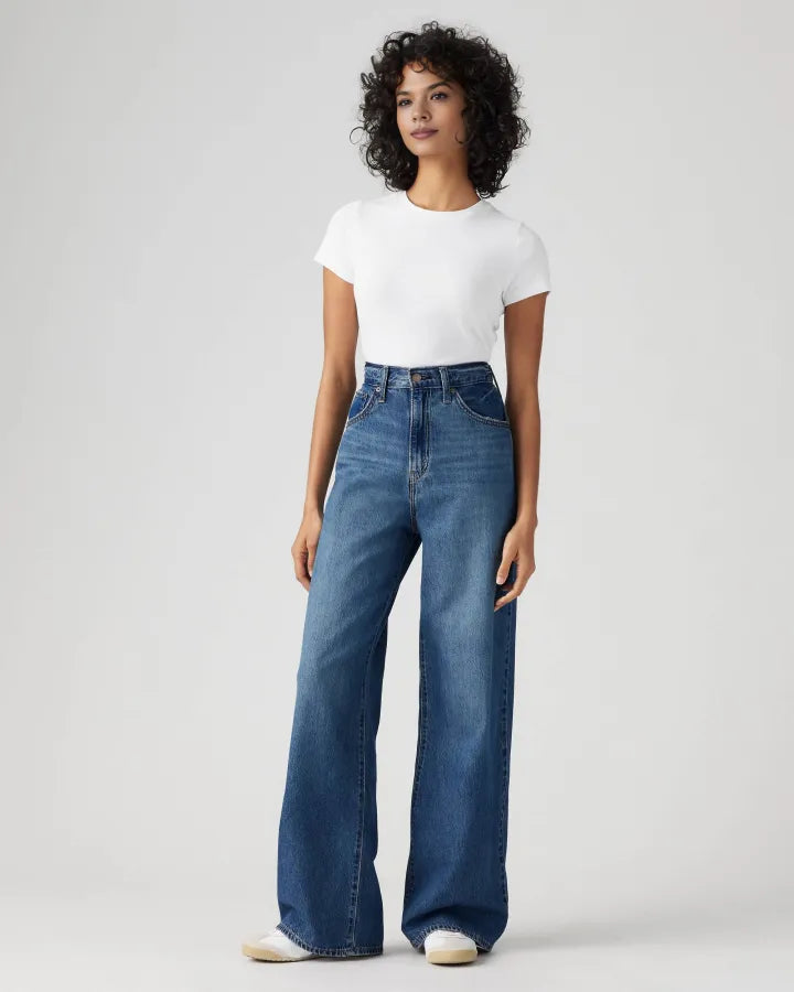 Levi Adjustable Womens Cinch Baggy Jeans(Free Shipping)
