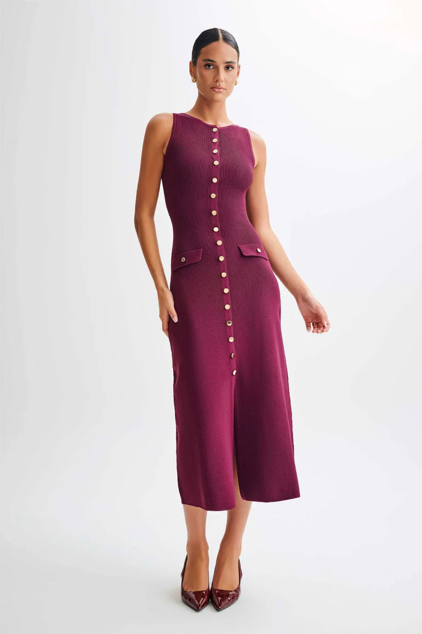 Knitted Summer Dress | Sleeveless Bodycon Dresses | Elegant Office Ladies Black Robes