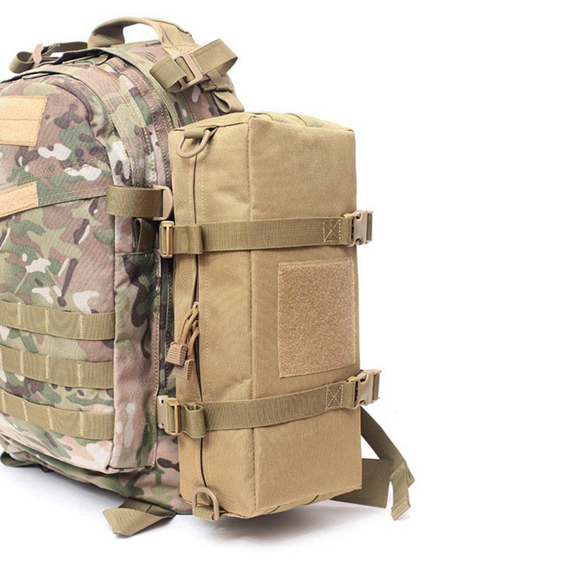 Military Tactical Backpack Travel Camping Bag Army Accessory Nylon Outdoor Sports Fishing Sling Hiking Hunting Men Molle Pouch