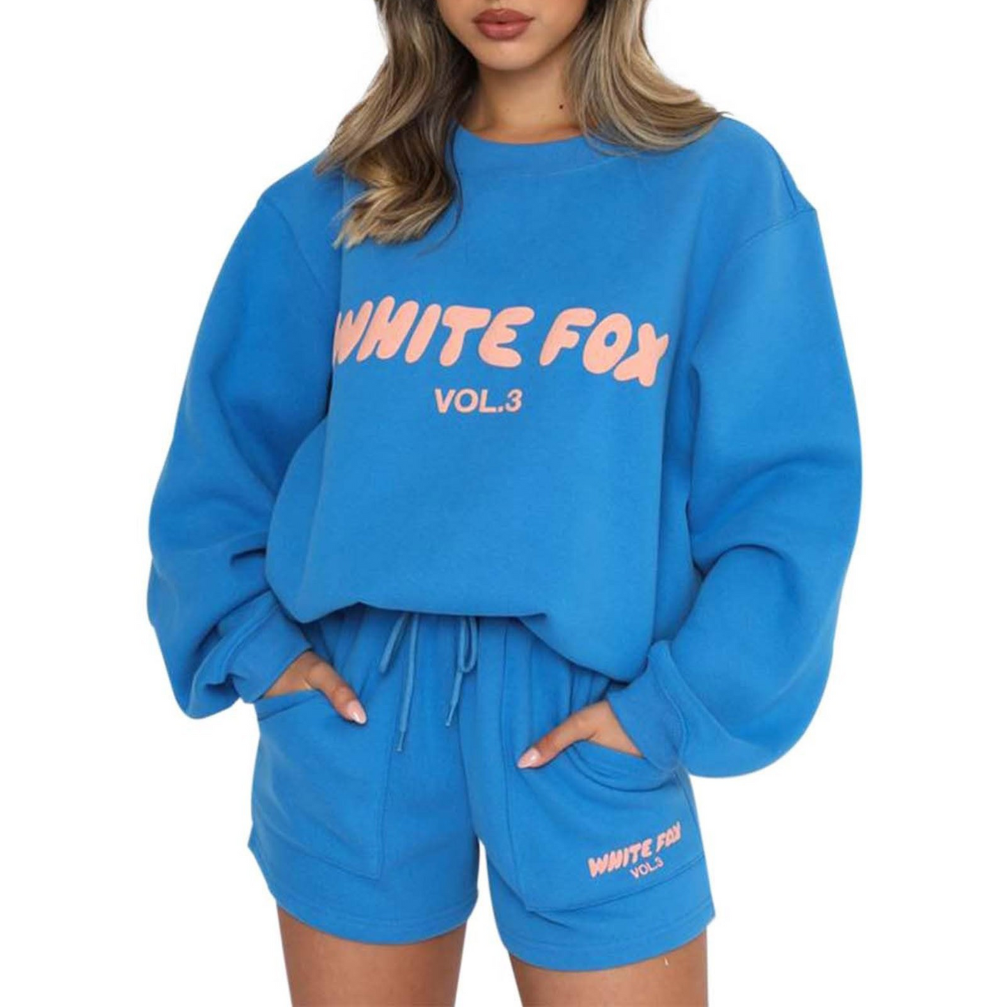 White fox-Unisex Sportswear Suit