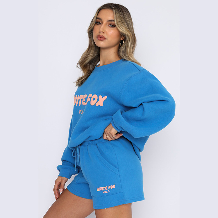 White fox-Unisex Sportswear Suit