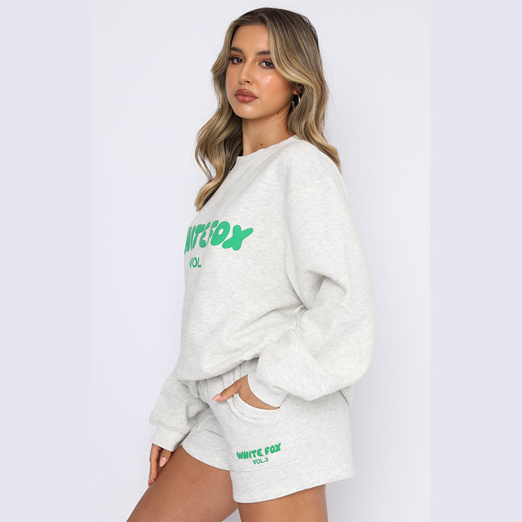 White fox-Unisex Sportswear Suit