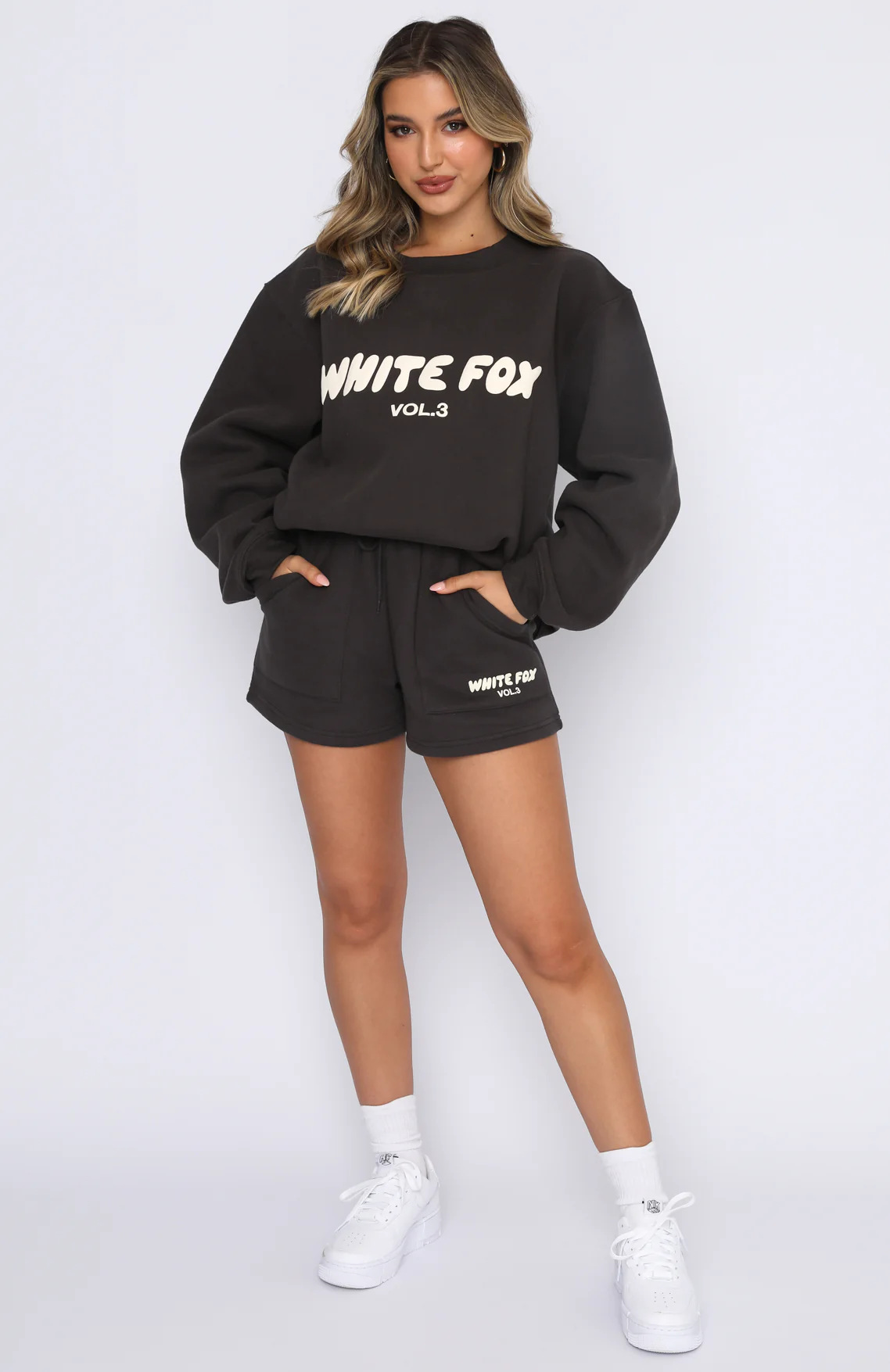 White fox-Unisex Sportswear Suit