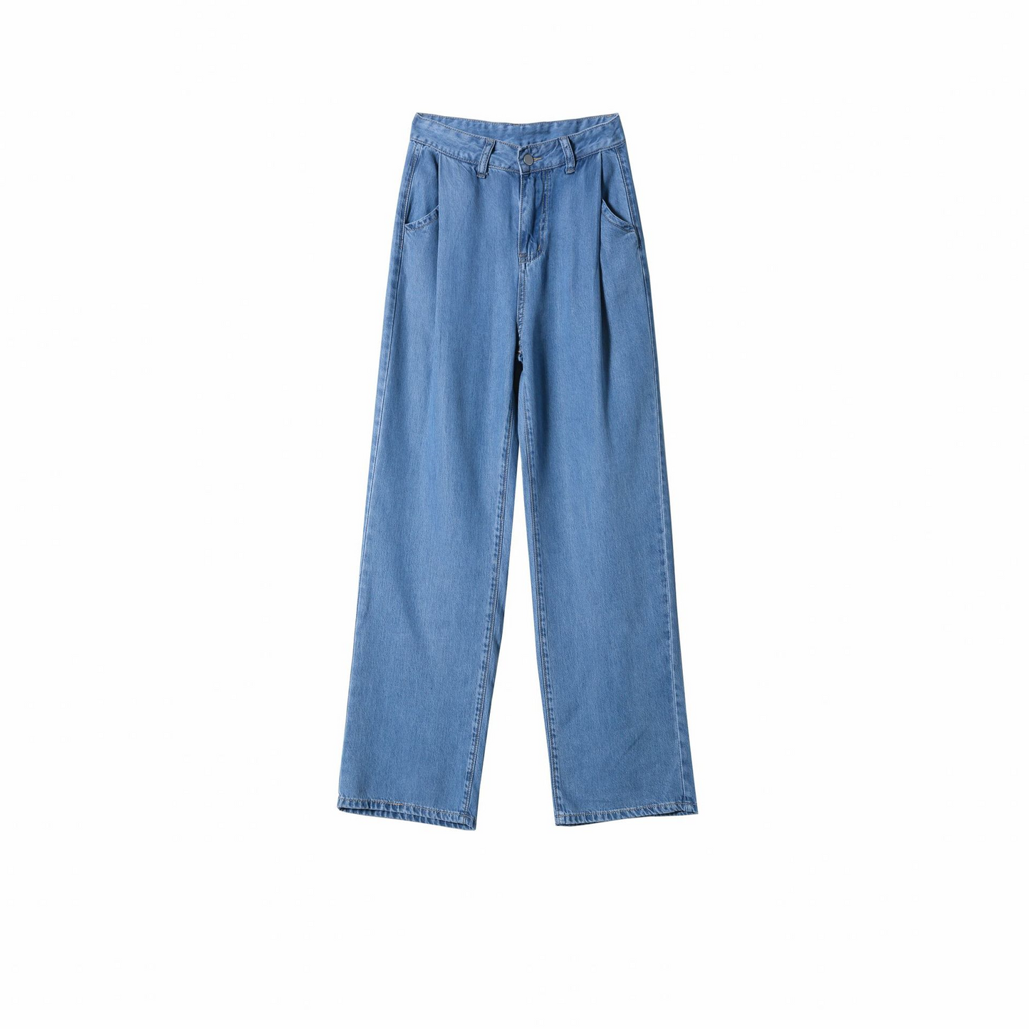 High Waisted Loose Straight Leg Pants Mopping Pants