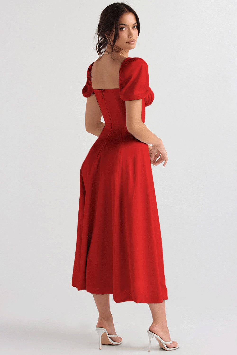 Womens Boho Midi Dress👗