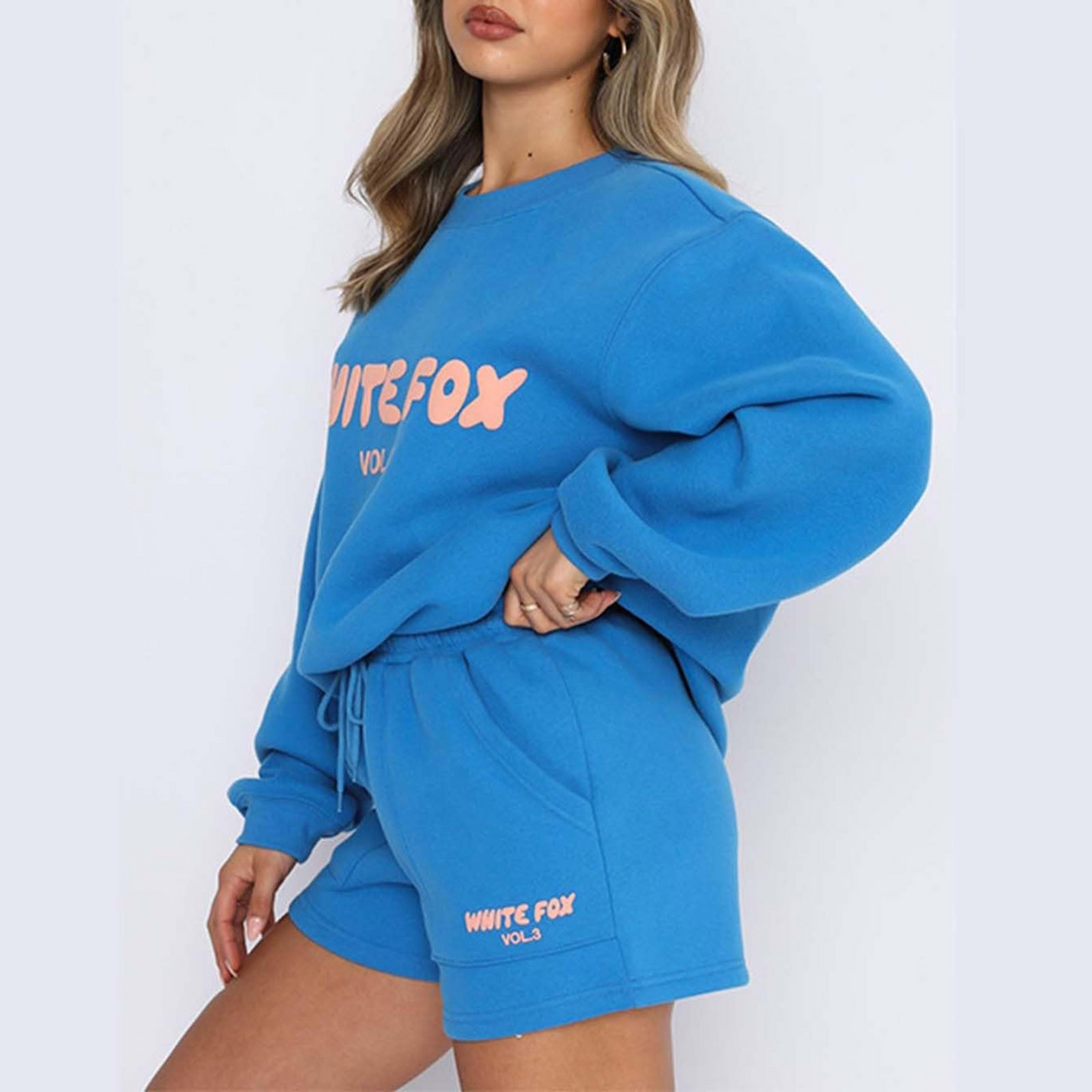White fox-Unisex Sportswear Suit