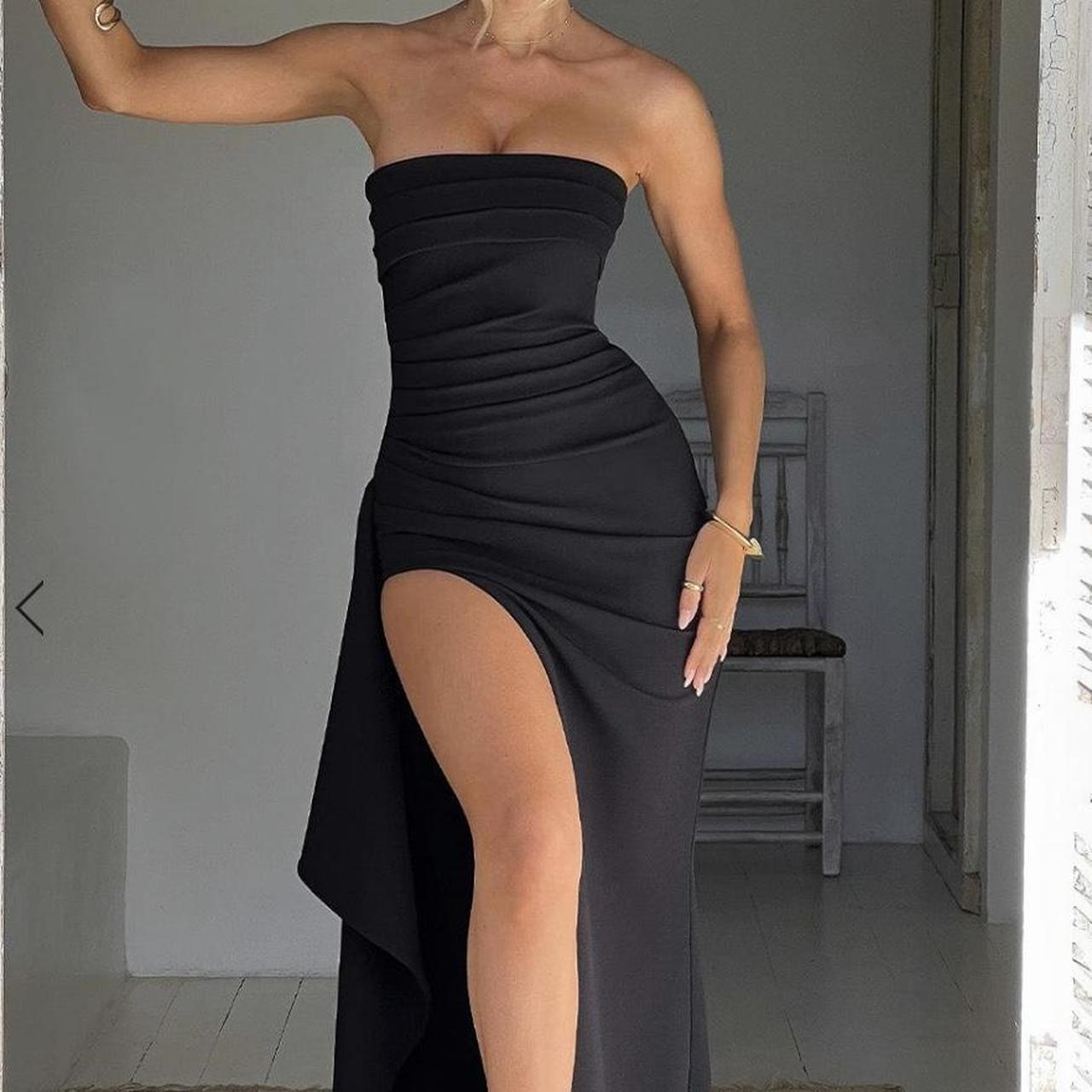 Split Hem Maxi Dress