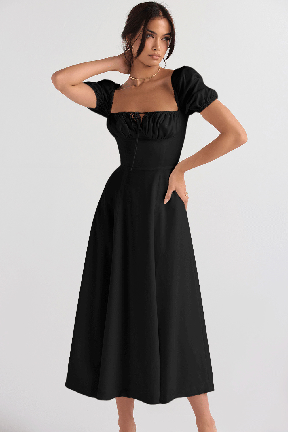 Womens Boho Midi Dress👗
