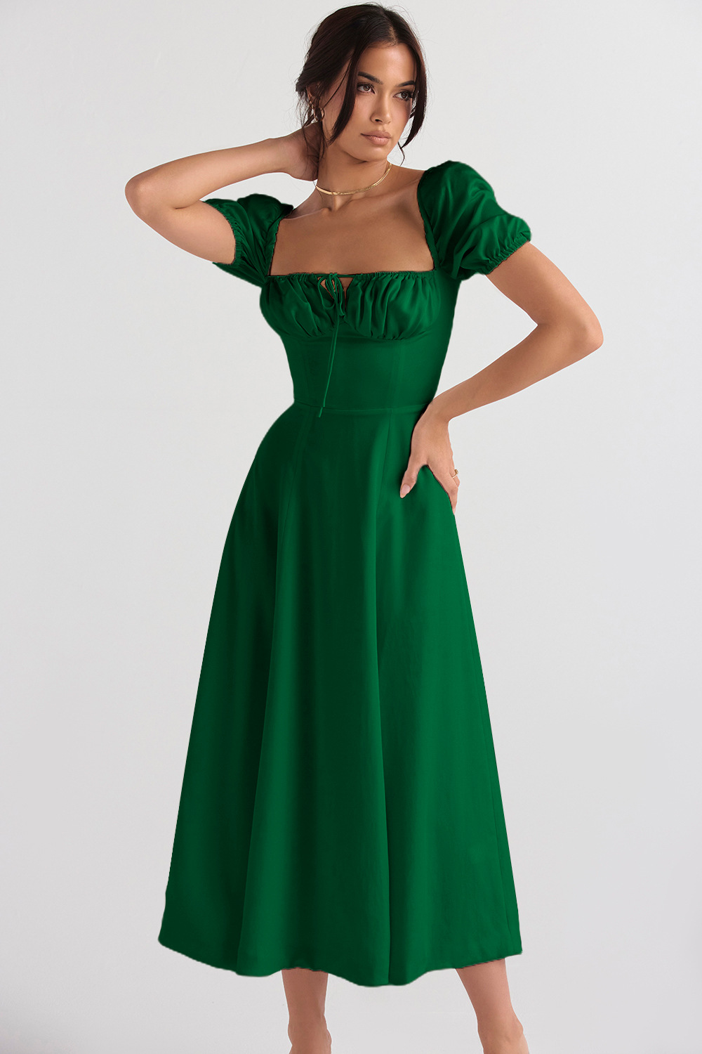 Womens Boho Midi Dress👗