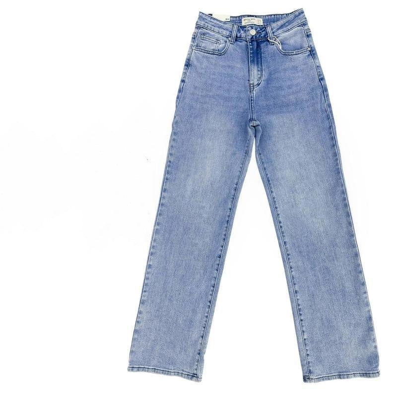 Women's High Waist Denim Stretch Wide Leg Jeans, Trendy Multi-Pocket Denim Trousers for Women, Classic Women's Pants, Street Womenswear