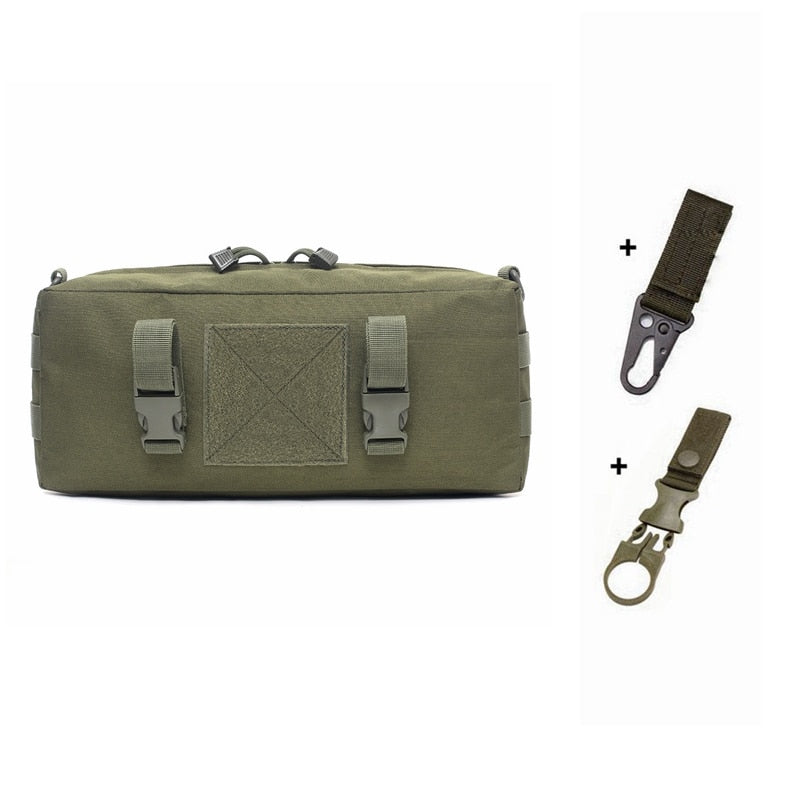 Military Tactical Backpack Travel Camping Bag Army Accessory Nylon Outdoor Sports Fishing Sling Hiking Hunting Men Molle Pouch