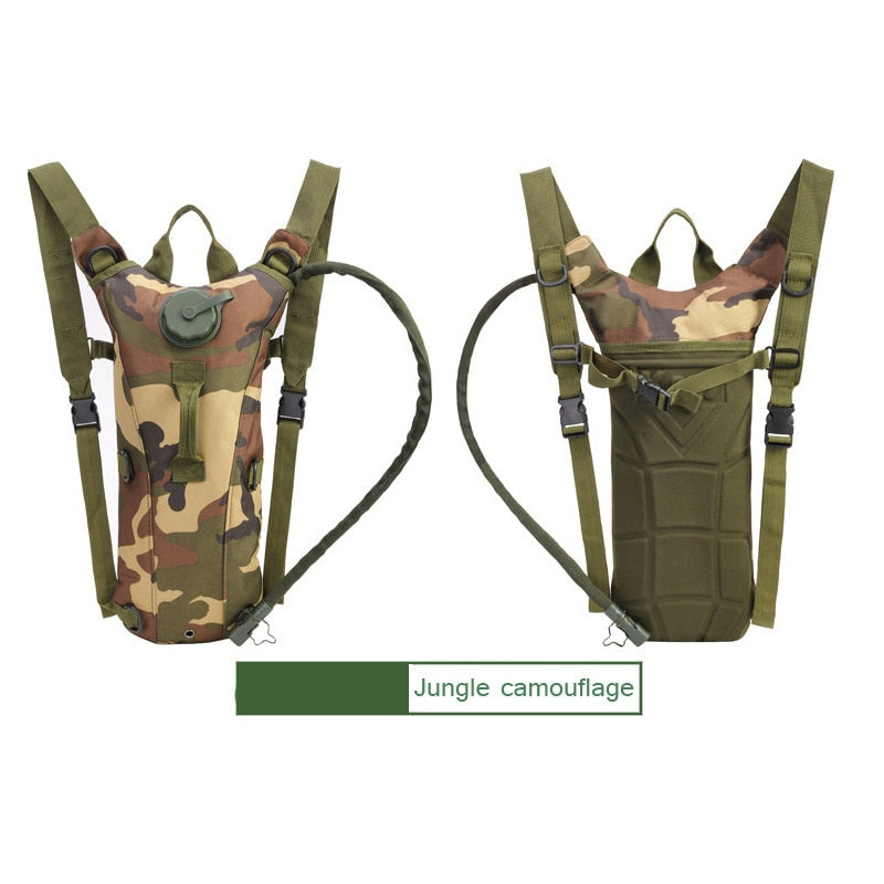 3L Water Bag Sport Riding Tactical Camel Bag Backpack Hydration Military Camouflage Pouch Rucksack Camping Pack Bicycle Bag
