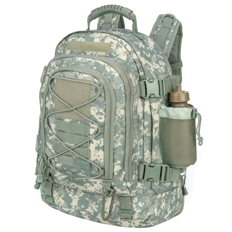 60L Military Tactical Backpack Army Molle Assault Rucksack 3P Outdoor Travel Hiking Rucksacks Camping Hunting Climbing Bags