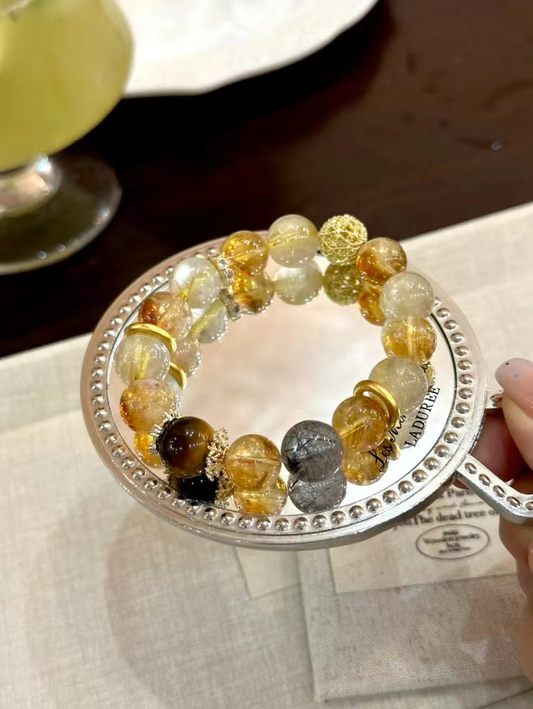 4-in-1 Luck & Career Boost Crystal Bracelet ✨