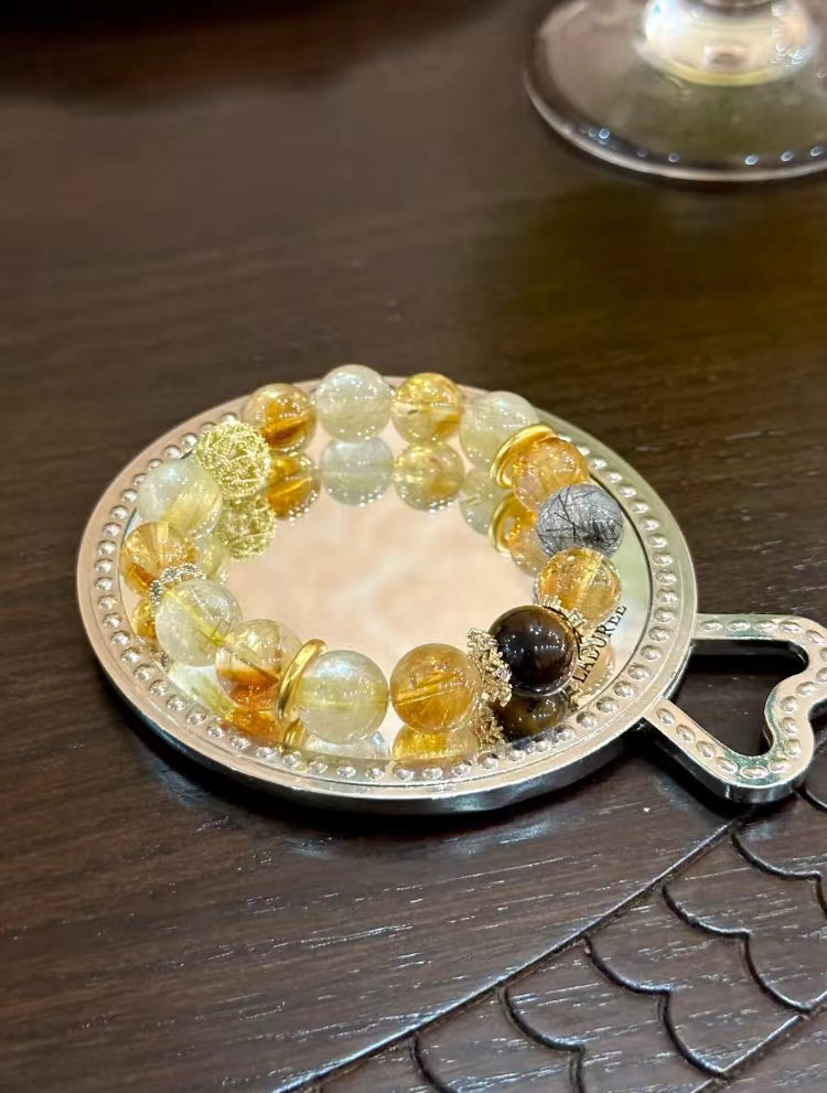 4-in-1 Luck & Career Boost Crystal Bracelet ✨