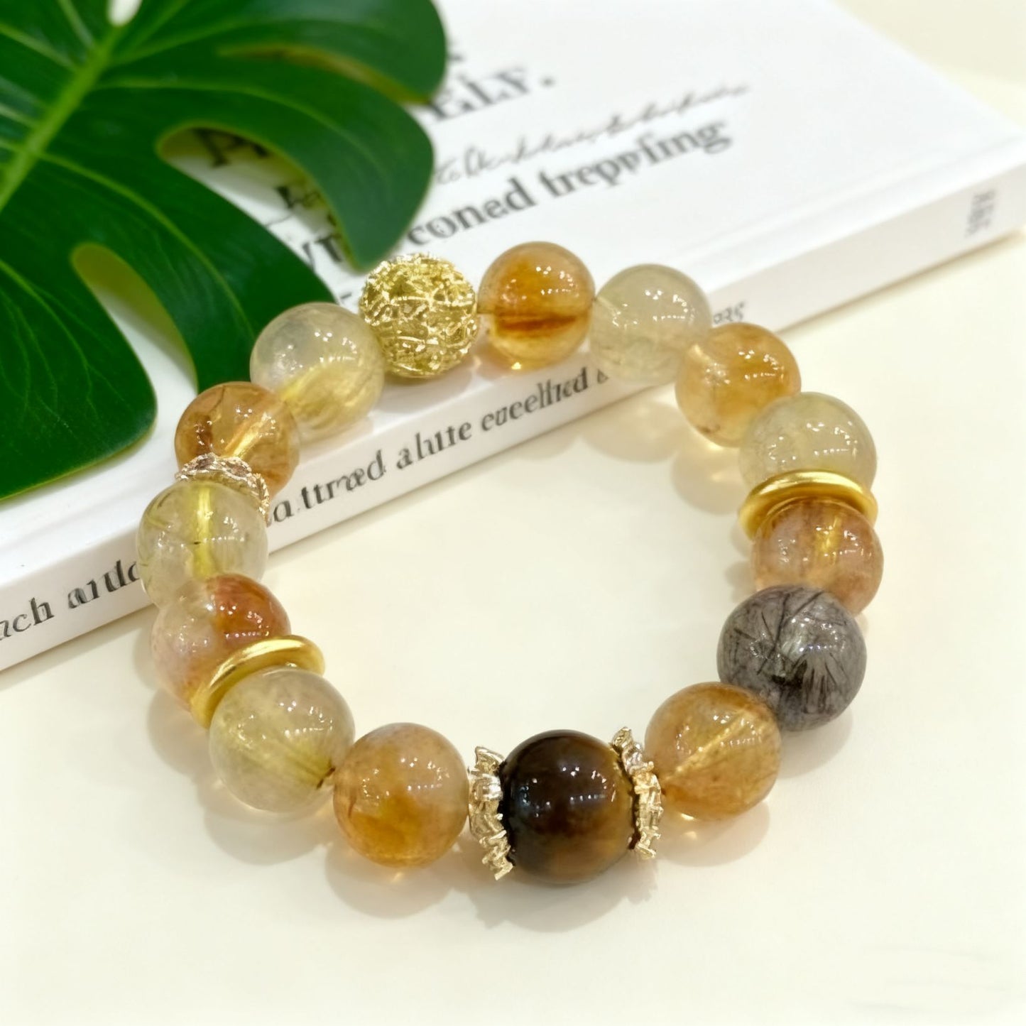 4-in-1 Luck & Career Boost Crystal Bracelet ✨