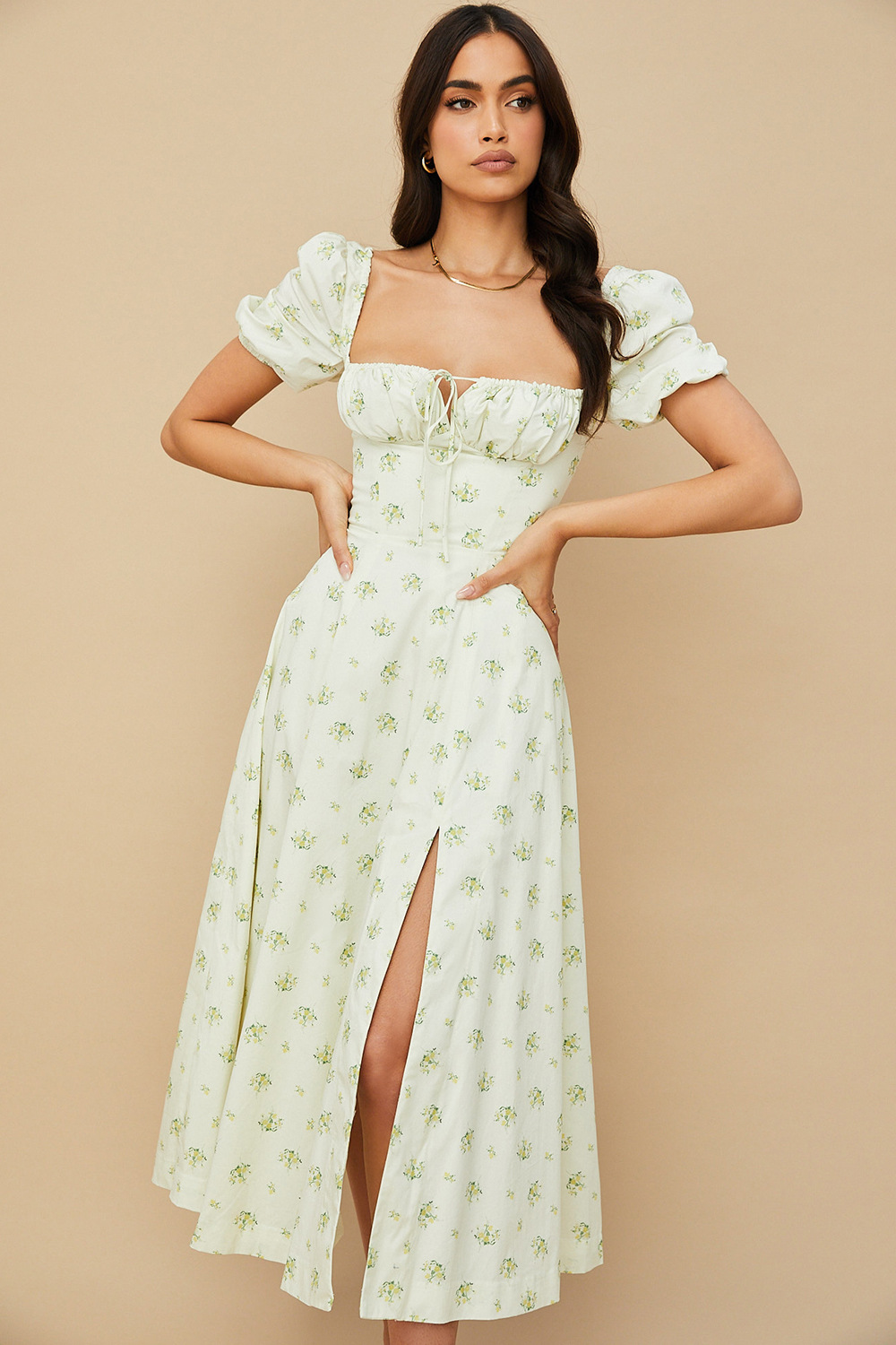 Womens Boho Midi Dress👗
