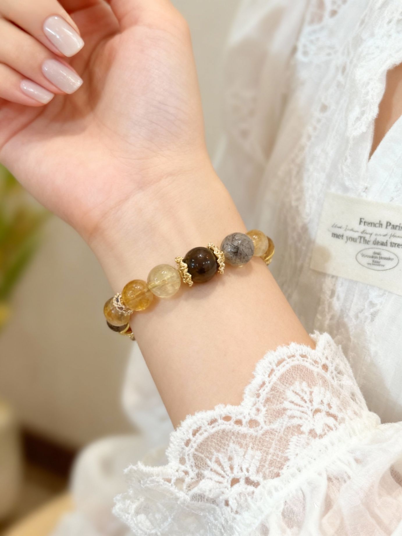 4-in-1 Luck & Career Boost Crystal Bracelet ✨